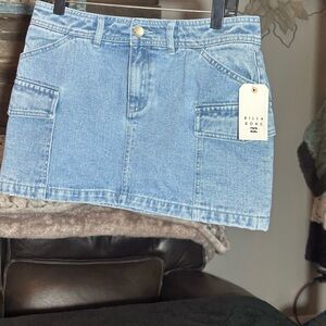 Billabong Jean Skirt